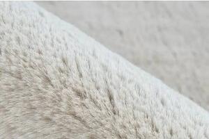 German Huňatý koberec Happy / 150 x 80 cm / 100% polyester / výška vlasu 3,5 cm / béžová