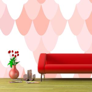 Sablio Tapeta Růžové obloučky - 336x220 cm
