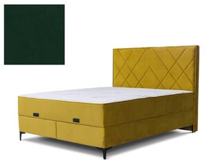 Dvoulůžková postel SIGMA - zelená