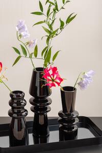Váza skleněná Sparkle černá Present Time (Barva-černá)
