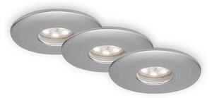 Briloner 7240-039 -SADA 3x LED Koupelnové podhledové svítidlo LED/1,8W/230V IP44