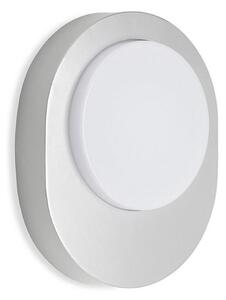 Telefunken 312004TF - LED Venkovní nástěnné svítidlo LED/8W/230V IP44 stříbrná