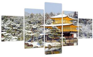 Obraz - Kinkakudži, Japonsko (125x70 cm)