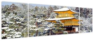 Obraz - Kinkakudži, Japonsko (170x50 cm)