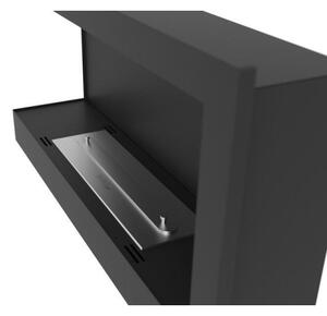 InFire - Rohový BIO krb 45x90 cm 3kW černá