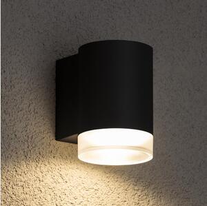Brilagi - Venkovní nástěnné svítidlo MATERA 1xGU10/30W/230V černá IP54