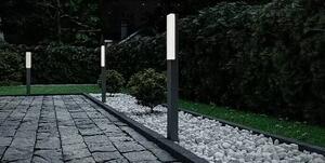 German Venkovní sloupové LED svítidlo / 8 W / tmavě šedá