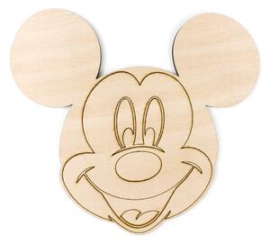 Živá Zeď Dřevěné vybarvovací postavičky Mickey a Minnie