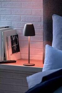 German Nabíjecí stolní LED lampa Silea / 3,3 W / antracit