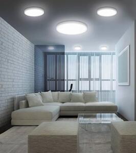 LED stropní svítidlo Ledvance Smart+ WiFi / 30 W / průměr 60 cm / plast / hliník / bílá