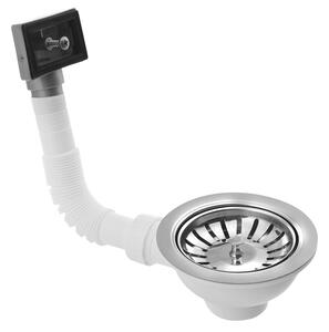 Dřezová nerez výpust 6/4", s přepadem 155.123.0