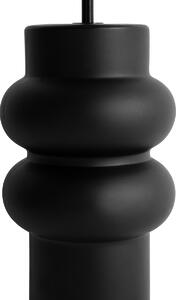 Designová stolní lampa černá keramika 17 cm bez stínidla - Alisia