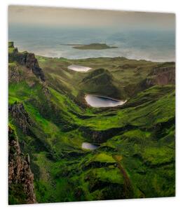 Obraz - Quiraing, Skotsko (30x30 cm)