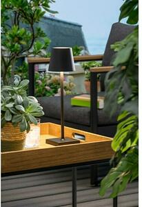 German Bezdrátová dobíjecí stolní LED lampa Mira / stmívatelná / černá