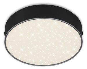 Briloner 7072-415 - LED Stropní svítidlo STAR SKY LED/11W/230V pr. 15 cm černá