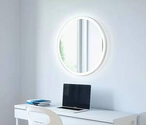 DSK Design Kulaté zrcadlo s LED osvětlením DSK Desire / 15 W / Ø 55 cm / bílá