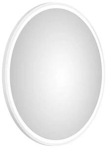 DSK Design Kulaté zrcadlo s LED osvětlením DSK Desire / 15 W / Ø 55 cm / bílá