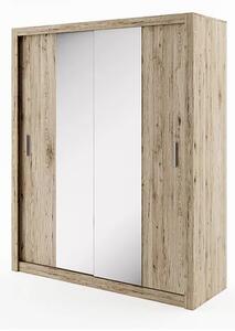 KONSIMO Šatní skříň IDEA 180 cm Provedení: Dvě zrcadla