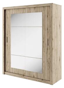 KONSIMO Šatní skříň IDEA 180 cm Provedení: Dvě zrcadla