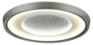 LED stropní svítidlo MegaLight / 40 W / plast / stříbrná/bílá