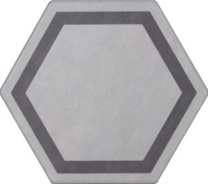 Tonalite Dlažba - obklad Examatt Decoro Exatarget Grigio Chiaro (hexagon) 15x17,1