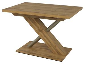 Jídelní stůl UTENDI dub apalačský, šířka 130 cm