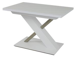 Jídelní stůl UTENDI bílá, šířka 120 cm