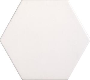 Tonalite Dlažba - obklad Examatt Bianco matt (hexagon) 15x17,1