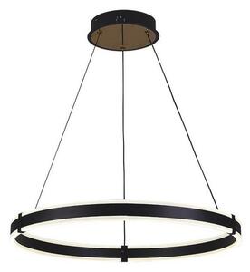 Brilagi-LED Stmívatelný lustr na lanku CIRCLE LED/85W/230V 3000-6500K černá + DO