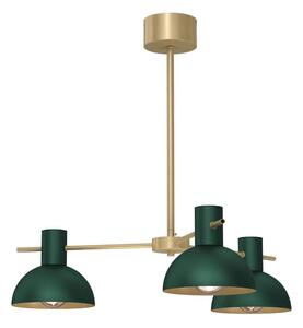 Lustr na tyči ESTATE MINI 3xE27/15W/230V zelená