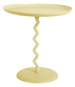 Kovový kulatý odkládací stolek ø 40 cm Zig Zag – Leitmotiv