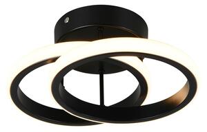 Stropní LED svítidlo KASIA 2 černá/bílá