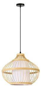 Immax 08256L - Lustr na lanku PINCHOS 1xE27/40W/230V pr. 40 cm bambus