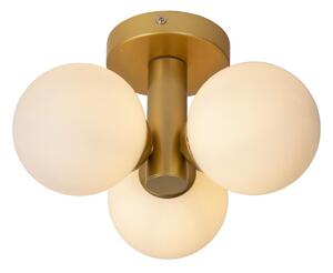 Lucide 74116/03/02 - Koupelnové stropní svítidlo TRUDY 3xG9/40W/230V IP44 zlatá