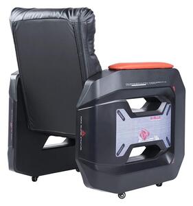 Herní sofa E-blue Auroza EEC338, černo-červená