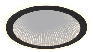 Stropní LED svítidlo GLACE černá/bílá