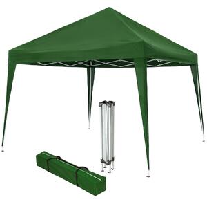 Tectake 404827 skládací pavilon linosa 3x3 m - zelená