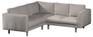 Potah na pohovku IKEA Norsborg rohová 4-místná barva béžová látka pletený vzor