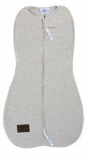 Zavinovačka Sleepee First Step Swaddle s čepičkou zdarma béžová