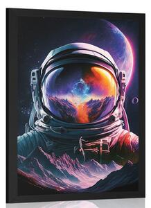 Plakát portrét astronauta