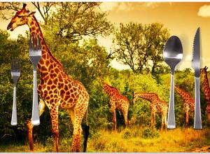 Sablio Prostírání Žirafy: 40x30cm