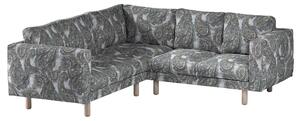 Potah na pohovku IKEA Norsborg rohová 4-místná barva vícebarevná látka pletený vzor, vzorované