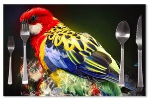 Sablio Prostírání Barevný papoušek: 40x30cm