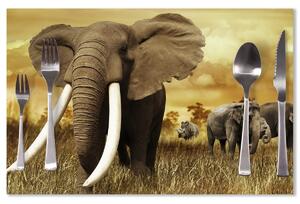 Sablio Prostírání Slon Africký: 40x30cm