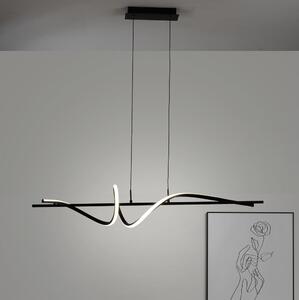 ONLI - LED Lustr na lanku TWIST LED/30W/230V 4000K černá