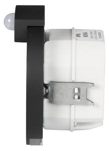 Zamel 02-216-61 svítidlo LED se senzorem pod omítku LEDIX MUNA 14V DC, černá, studená bílá, IP20