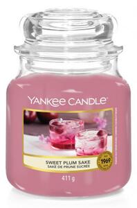 Aromatická svíčka, Yankee Candle Sweet Plum Sake, hoření až 75 hod