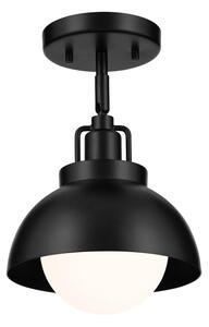 Kichler KL-NIVA-1W-1P-BK - Nástěnná lampa NIVA 1xE27/40W/230V černá