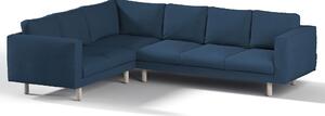 Potah na pohovku IKEA Norsborg rohová 5-místná barva tmavě modrá
