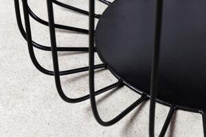 FurniGO Konferenční stolek Storage sada 2 ks přírodní
